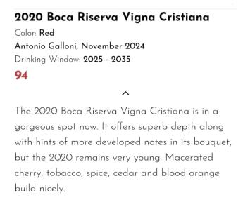 Podere ai Valloni - Boca Bio Wijn  Vigna Cristiana DOC2020