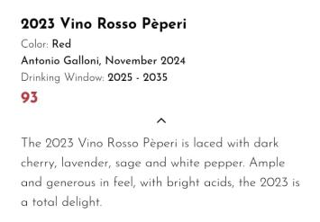 Podere ai Valloni - Vespolina - Vino Rosso Bio Peperi - 2025
