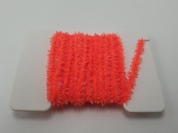 Gummy Chenille 3 mm - 176 Fluo Fire Orange