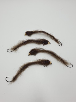 Size 8  Børstemark Ragworm Red/Brown UV