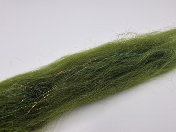 Natural Curly Creature Dubbing 09 Olive Green