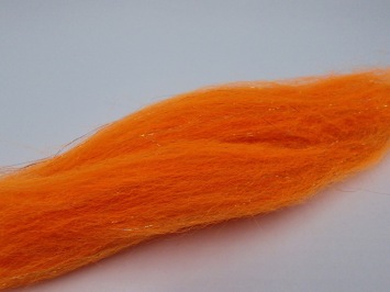 Nuclear Curly UV Creature Dubbing 03 Orange