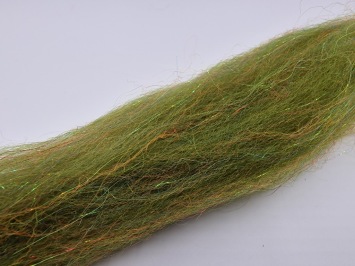 Nuclear Curly UV Creature Dubbing 08 Light Olive Green