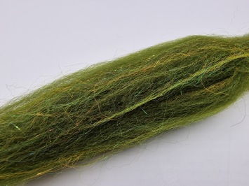 Nuclear Curly UV Creature Dubbing 09 Olive Green