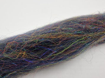 Nuclear Curly UV Creature Dubbing 10 Paris Blue Black