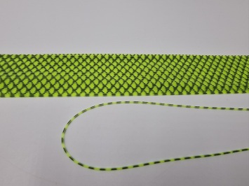 Barred Silicone Legs Chartreuse
