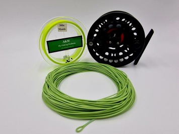 A&M 9 ft E.C.R. # 6 Combiset DC Fly Reel