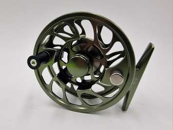 A&M 9 ft E.C.R. # 6 Combiset G6 Olive Fly Reel