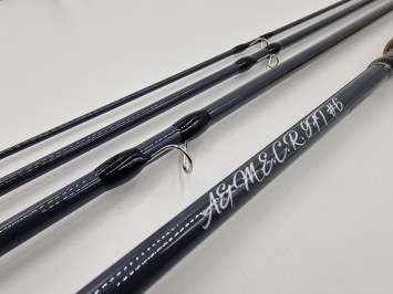 A&M 9 ft E.C.R. # 6 Combiset G6 Olive Fly Reel