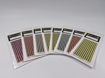 BSF Tapered Synthetic Quills 01 Red