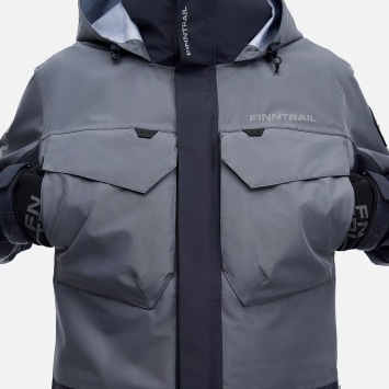 Finntrail Coaster Jacket Grey Size M