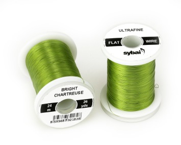 Sybai Color Wire Flat Bright Chartreuse Ultrafine