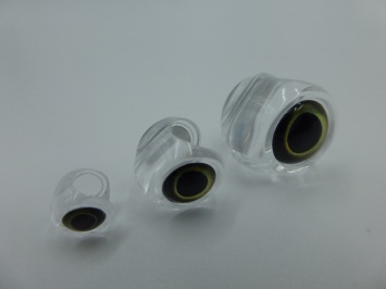 Fish mask 10 mm met oogjes