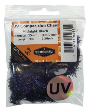 Competition UV Chenille 15mm Midnight Black
