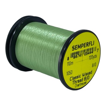 Classic Waxed Thread 8/0 Chartreuse 110 meters