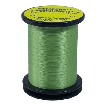 Classic Waxed Thread 12/0 Chartreuse 110 meters