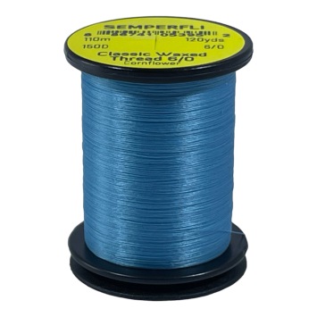 Classic Waxed Thread 6/0 Cornflower 110 meters