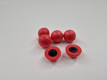 A&M Dual Half Screw EVA Indicators Red