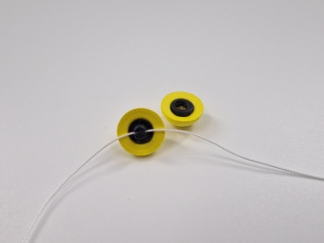 A&M Dual Half Screw EVA Indicators Yellow