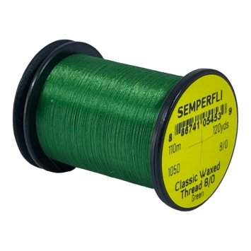 Classic Waxed Thread 8/0 Green 110 meters
