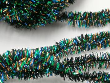 4 mm Synthetic Peacock Herl Black