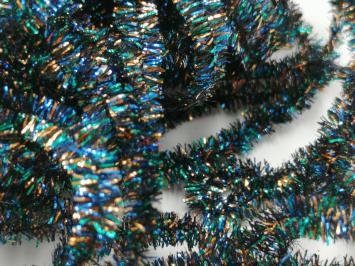 4 mm Synthetic Peacock Herl Blue