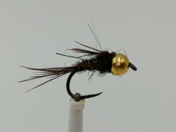 Size 18 Tungsten Pheasant Tail Natural Barbless