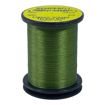 Classic Waxed Thread 8/0 Medium Olive 110 meters