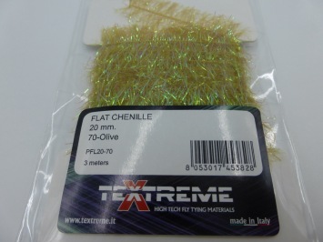 Palmer Flat Chenille 20 mm - 70 Olive