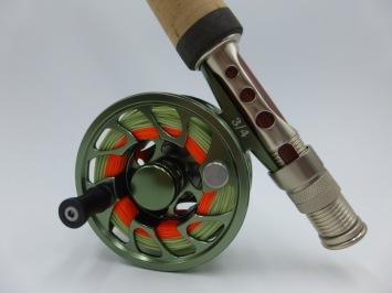 A&M TFFR # 3 Combi Set - G6 olive Fly Reel