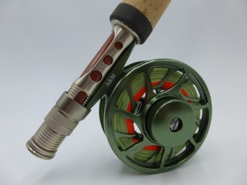 A&M TFFR # 3 Combi Set - G6 olive Fly Reel