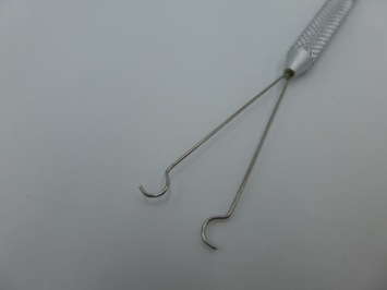 A&M Split Wire Dubbing Twister - Silver Alu