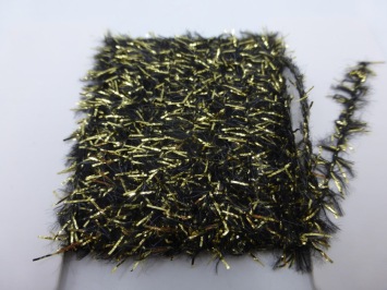 Textreme Metal Brill 5 mm Gold/Black