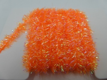 Cactus Chenille 10 mm - 122 Fluo Orange