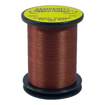 Classic Waxed Thread 8/0 Rust 110 meters