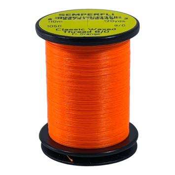 Classic Waxed Thread 8/0 Fl. Orange