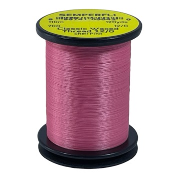 Classic Waxed Thread 12/0 Shell Pink 110 meters