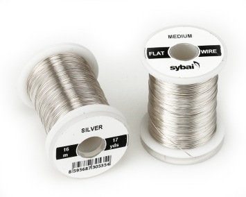 Sybai Color Wire Flat Silver Medium