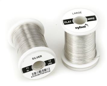 Sybai Color Wire Flat Silver Large