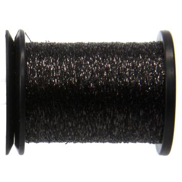 Micro Glint Tinsel Black Peacock