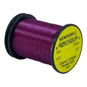 Classic Waxed Thread 6/0 Violet 110 meters