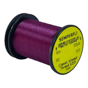 Classic Waxed Thread 12/0 Violet 110 meters