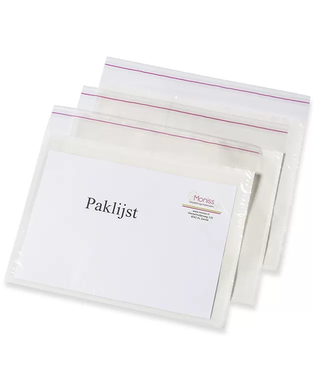 Belang Verplaatsbaar Shuraba Paklijst/plakzak enveloppen A5 / C5 hersluitbaar - Verpakkingsmaterialen  kopen? | Moniss.nl