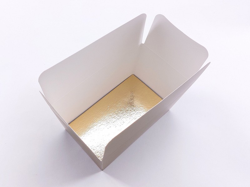 Bonbondoosje mat-goud 250 gram
