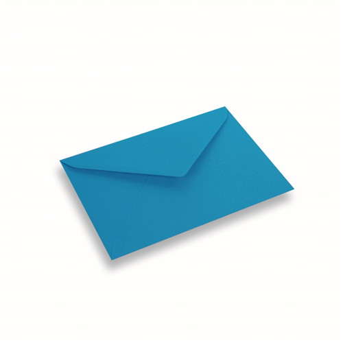 Gekleurde papieren envelop blauw 120 x 180