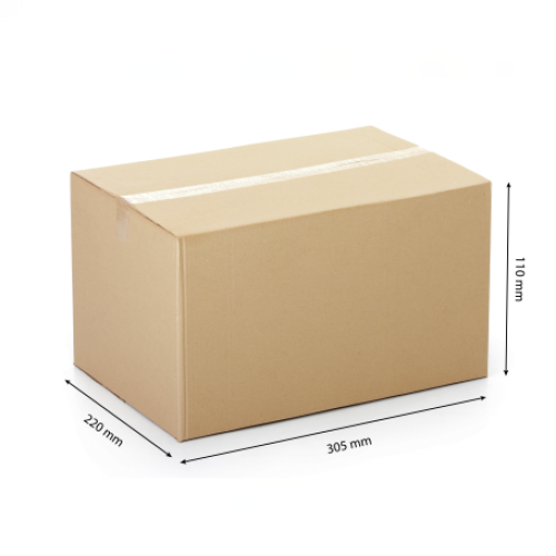vouwdoos 305x220x100 C-golf (4mm)