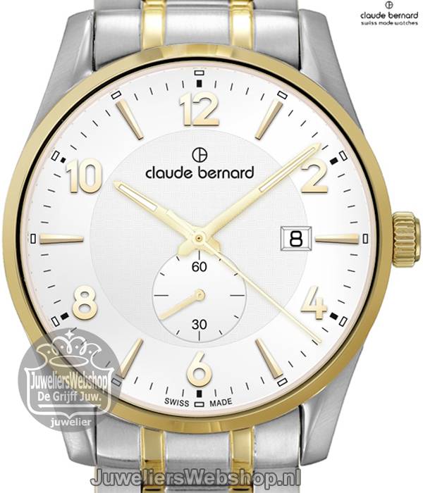 Claude Bernard horloge 65002-357J-AID Bi-Color