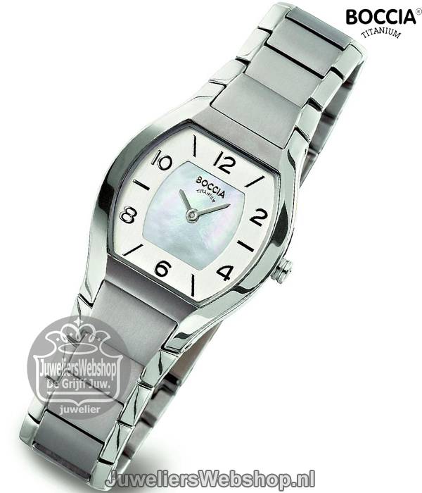 Boccia 3174-01 horloge dames titanium