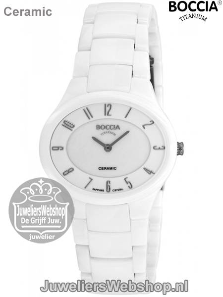 Boccia 3216-01 horloge dames titanium