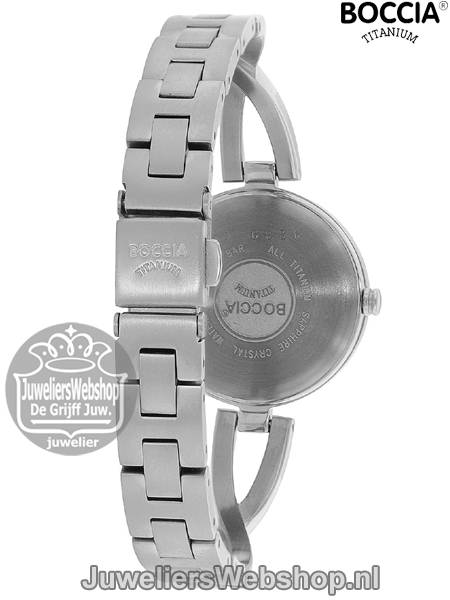 Boccia 3239-01 horloge dames titanium